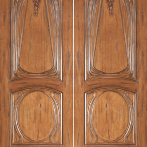Solid Wood Entrance Door